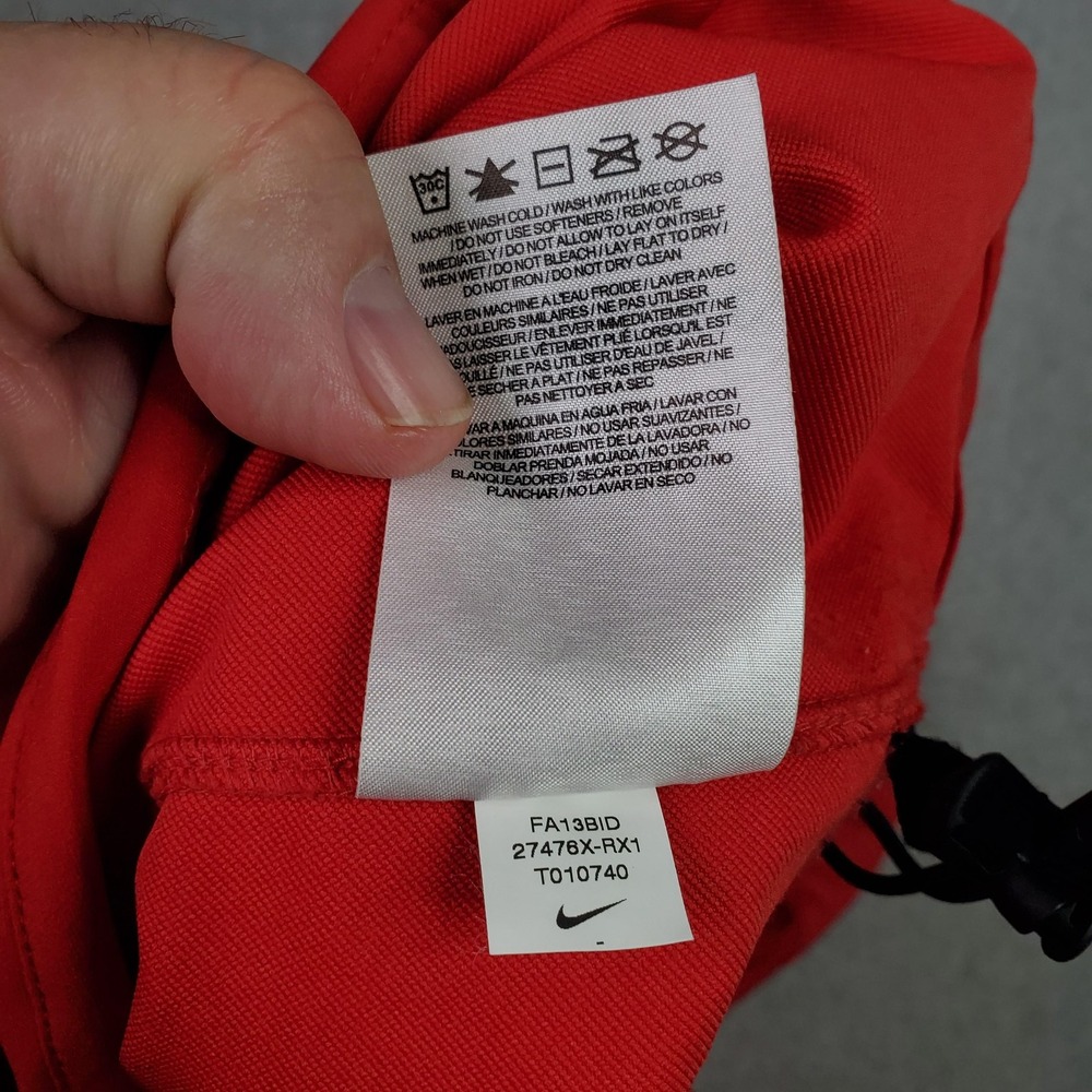 Nike Boston Red Sox Jacket Pullover Mens Large Red MLB Baseball Dri-FIT Warm Up - Picture 11 of 11